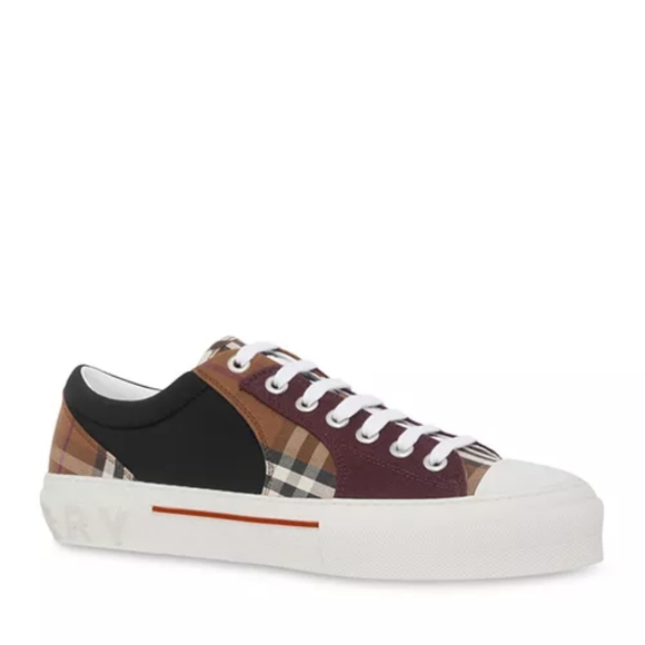 Burberry Men's Kai Low Top Check Sneakers - Picture 1 of 9